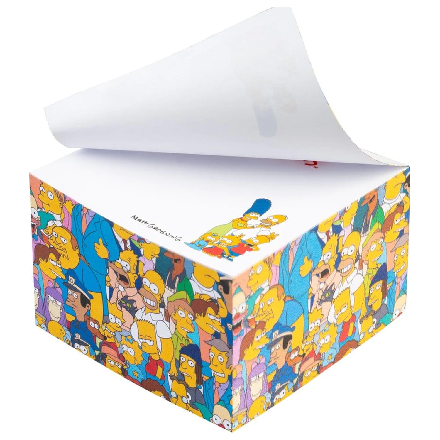 The Simpsons blok s poznámkami 8 x 8 cm produktová fotografia