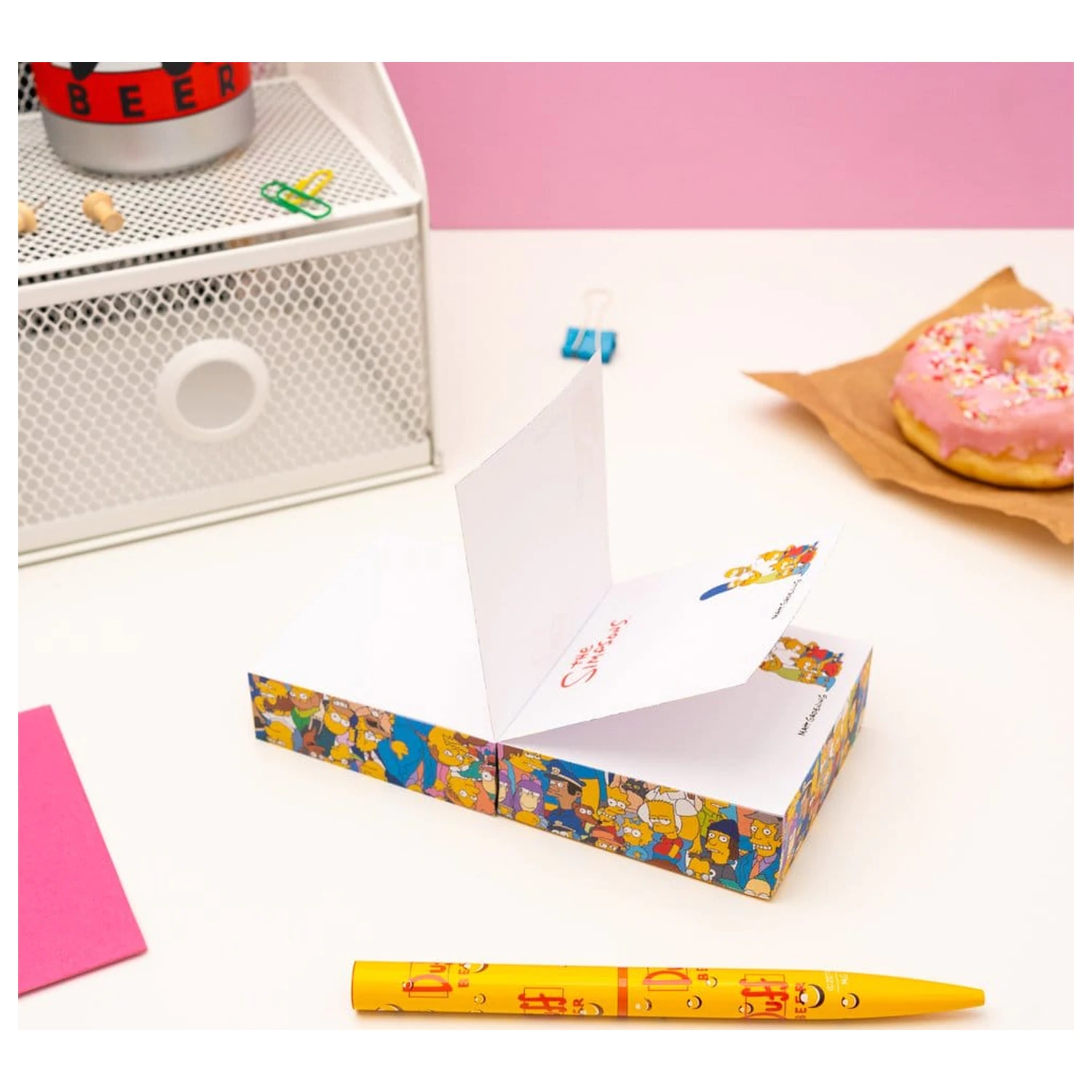 The Simpsons blok s poznámkami 8 x 8 cm produktová fotografia