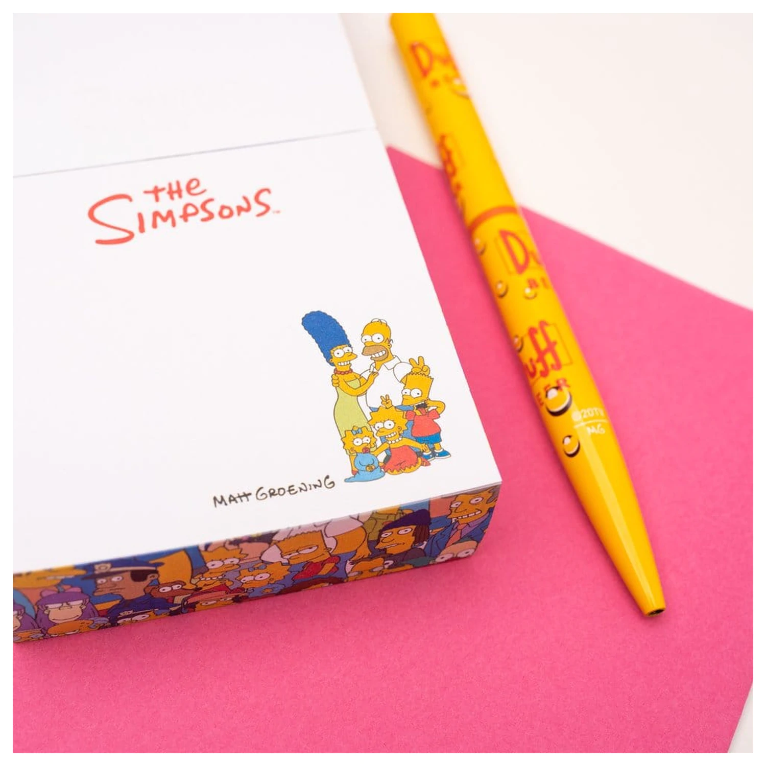 The Simpsons blok s poznámkami 8 x 8 cm produktová fotografia