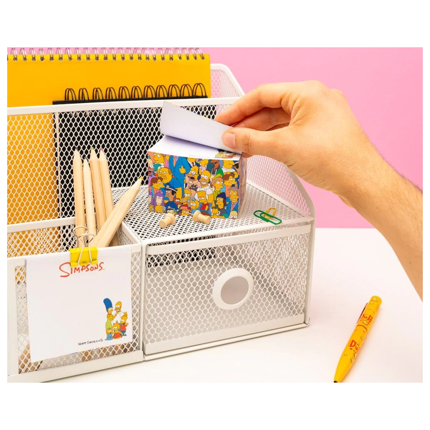 The Simpsons blok s poznámkami 8 x 8 cm produktová fotografia
