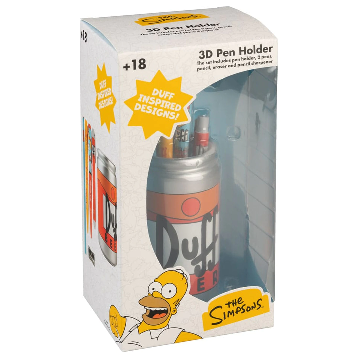 The Simpsons držiaky na ceruzky + ceruzky produktová fotografia