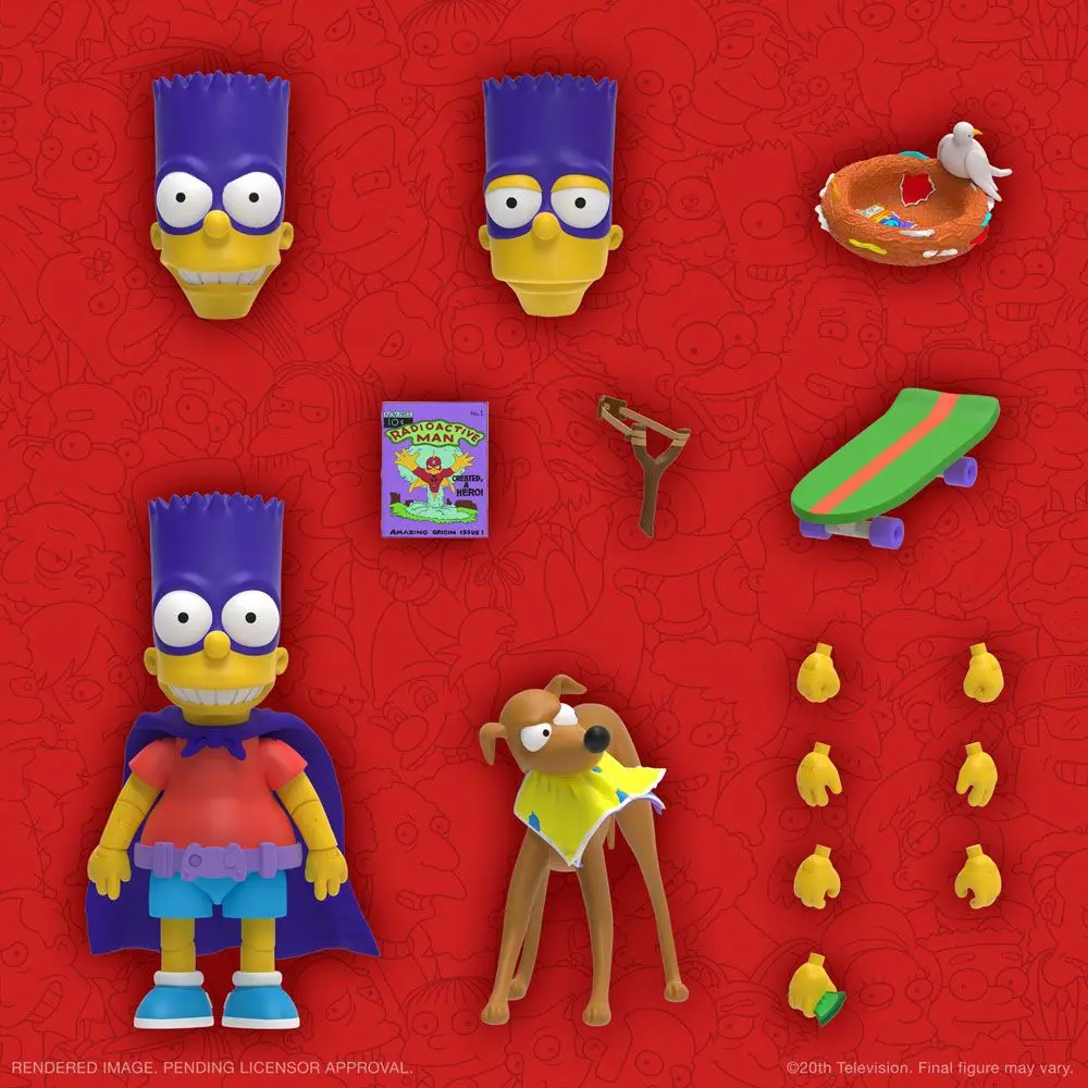 The Simpsons Ultimates Action Figure Bartman 18 cm termékfotó