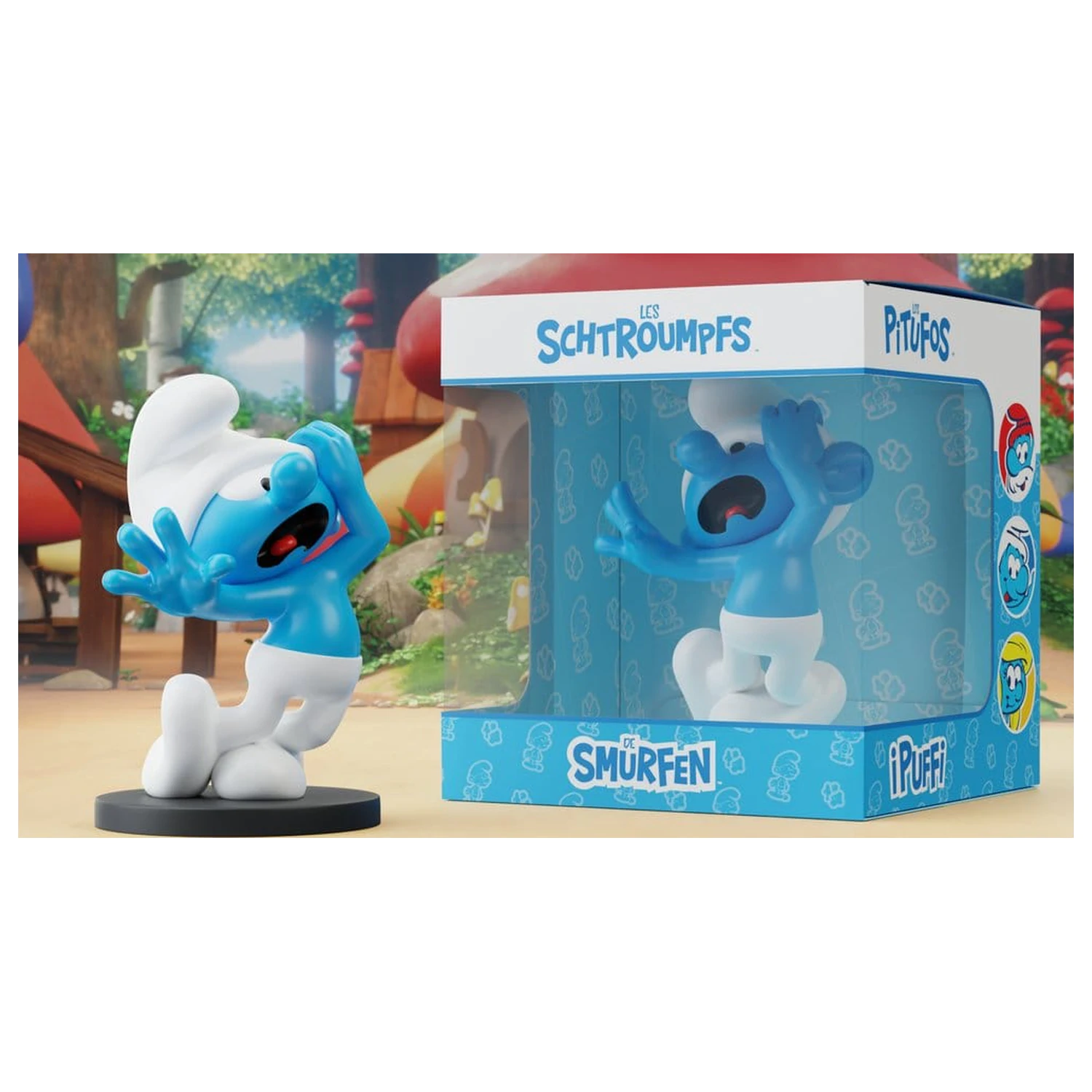 The Smurfs Soška Clumsy Smurf 12 cm produktová fotografia