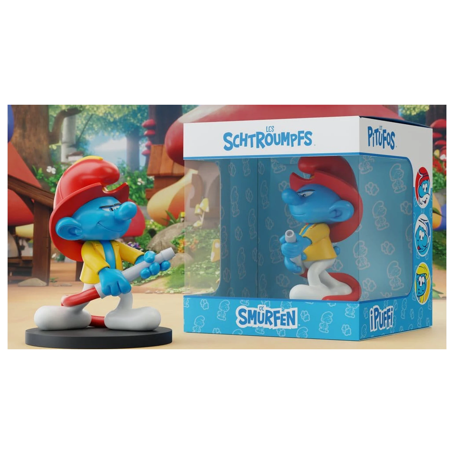 The Smurfs Soška Fireman Smurf 12 cm produktová fotografia