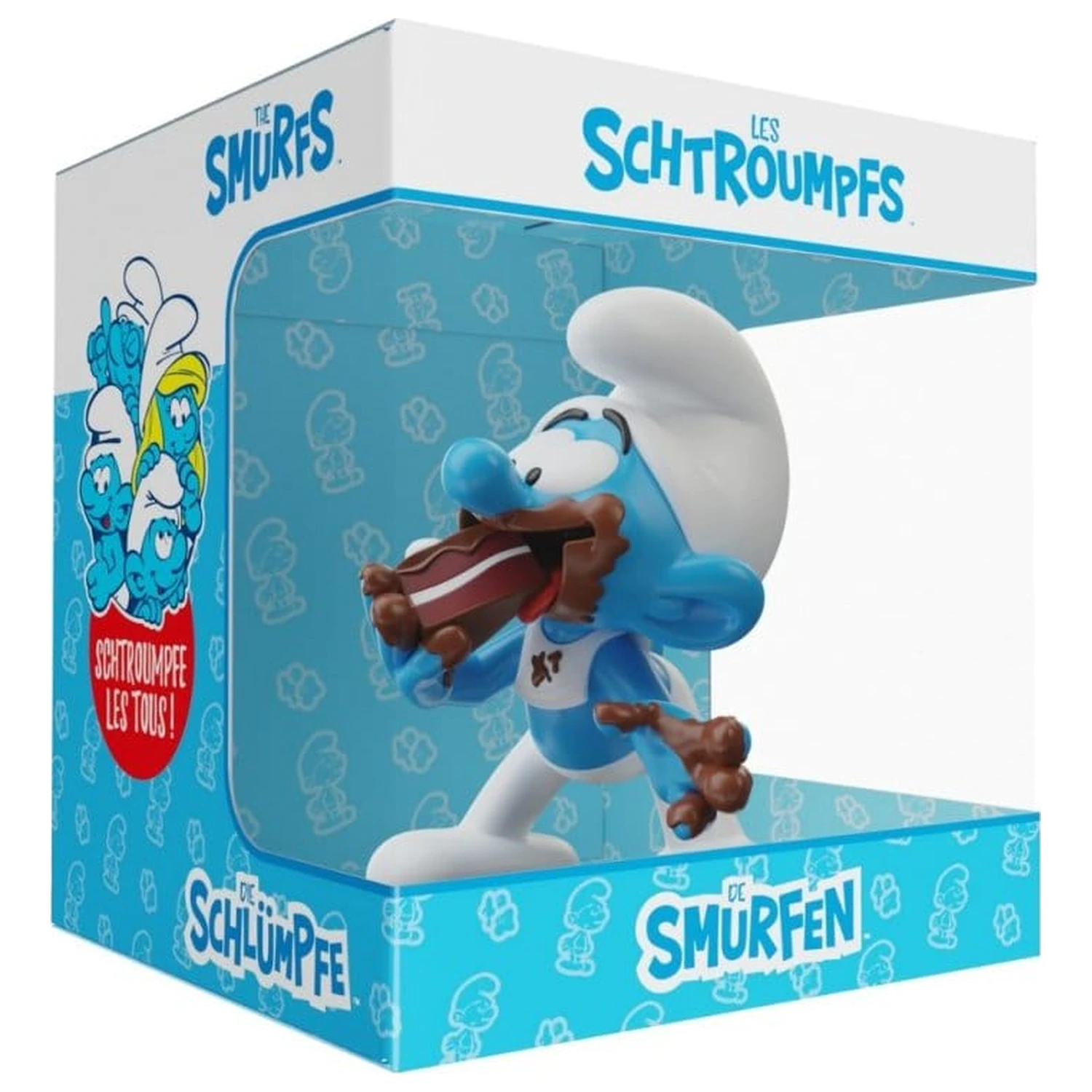 The Smurfs Soška Greedy Smurf 10 cm produktová fotografia