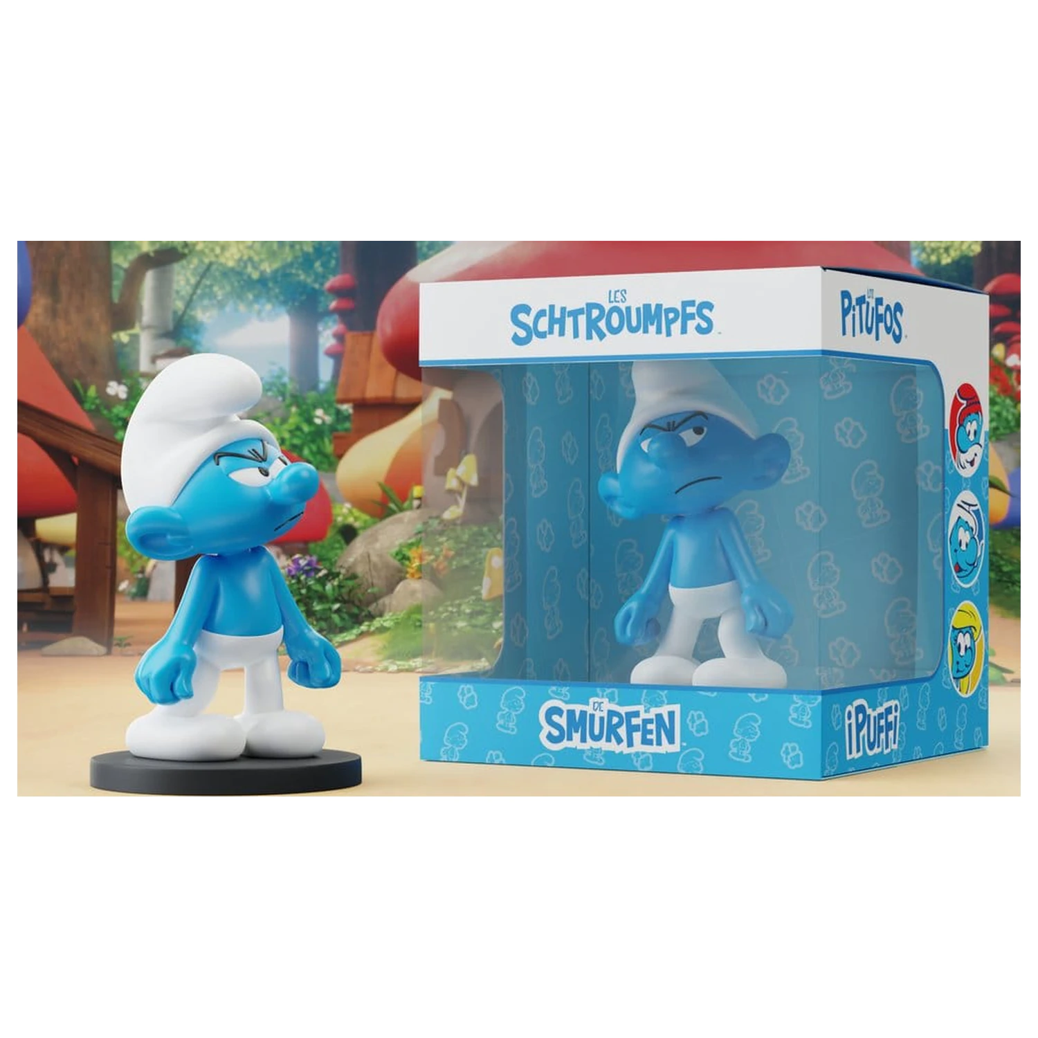 The Smurfs Socha Grouchy Smurf 11 cm produktová fotografia