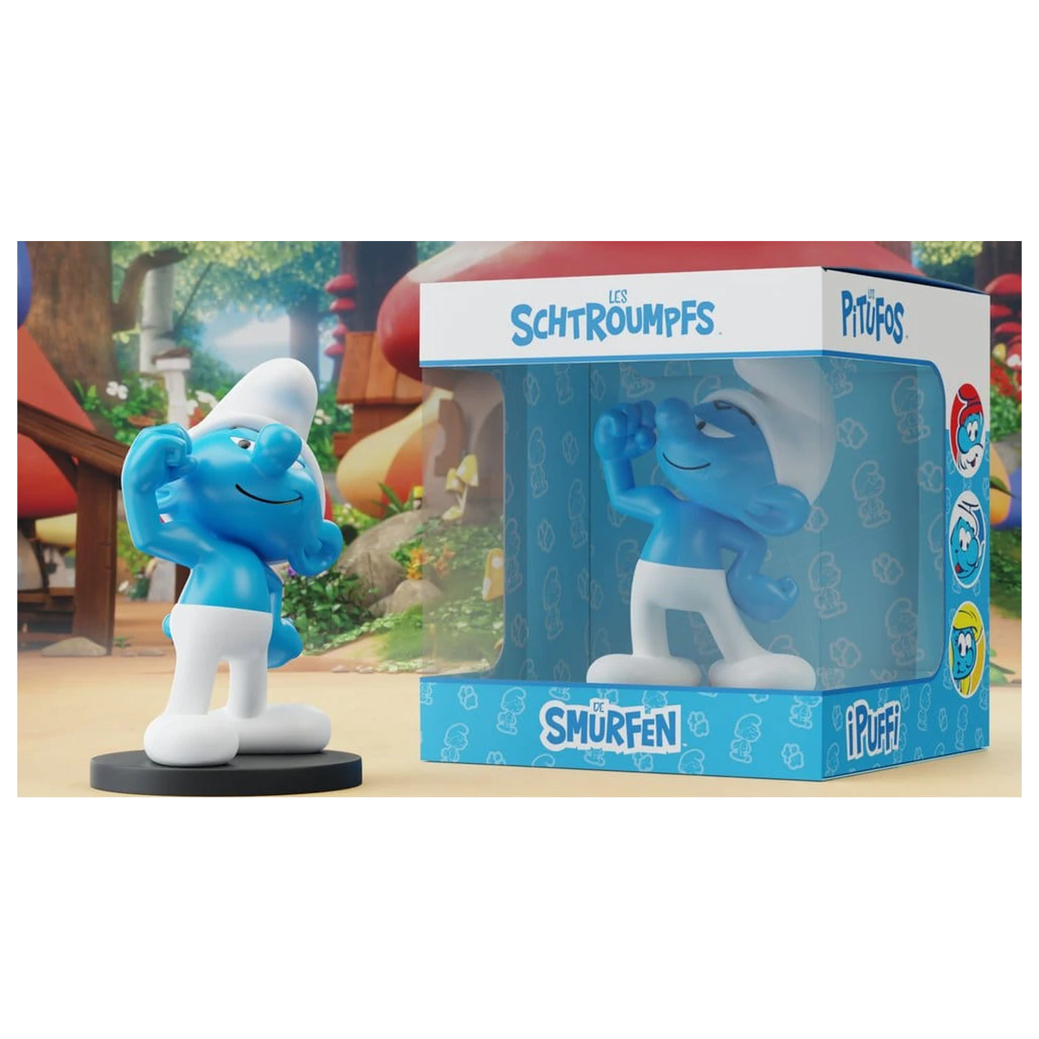 Socha The Smurfs Hefty Smurf 11 cm produktová fotografia