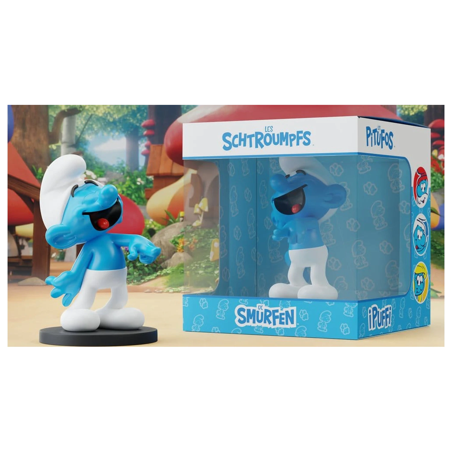 The Smurfs Socha Jokey Smurf 11 cm produktová fotografia
