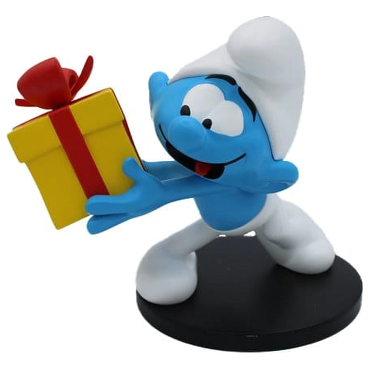 The Smurfs Soška Jokey Smurf with Gift 10 cm produktová fotografia