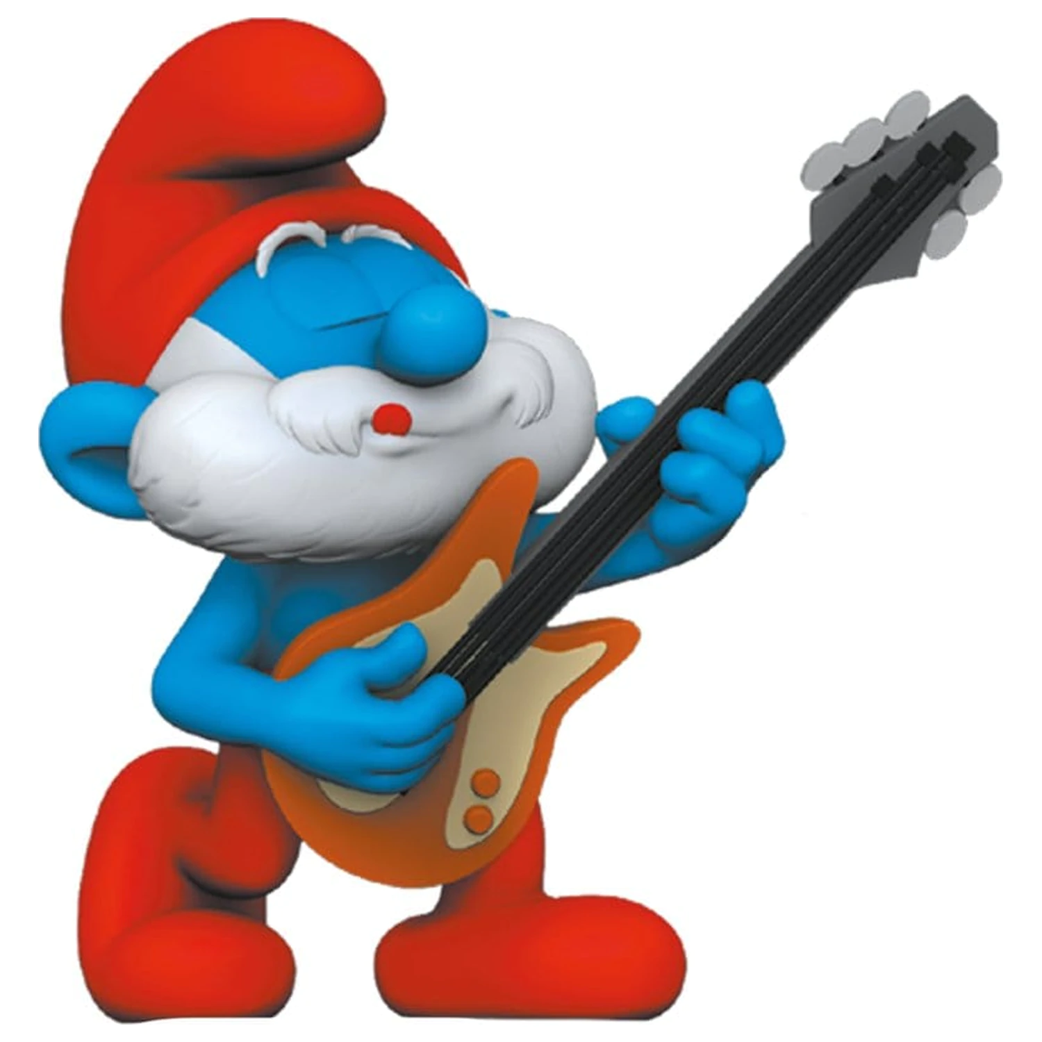 The Smurfs PVC figúrka Papa Smurf s gitarou 5,5 cm produktová fotografia