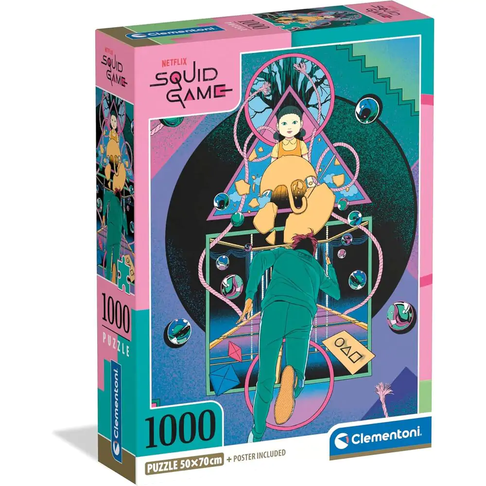 The Squid Game puzzle 1000 dielikov produktová fotografia