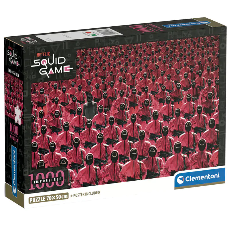 The Squid Game puzzle 1000 dielikov produktová fotografia