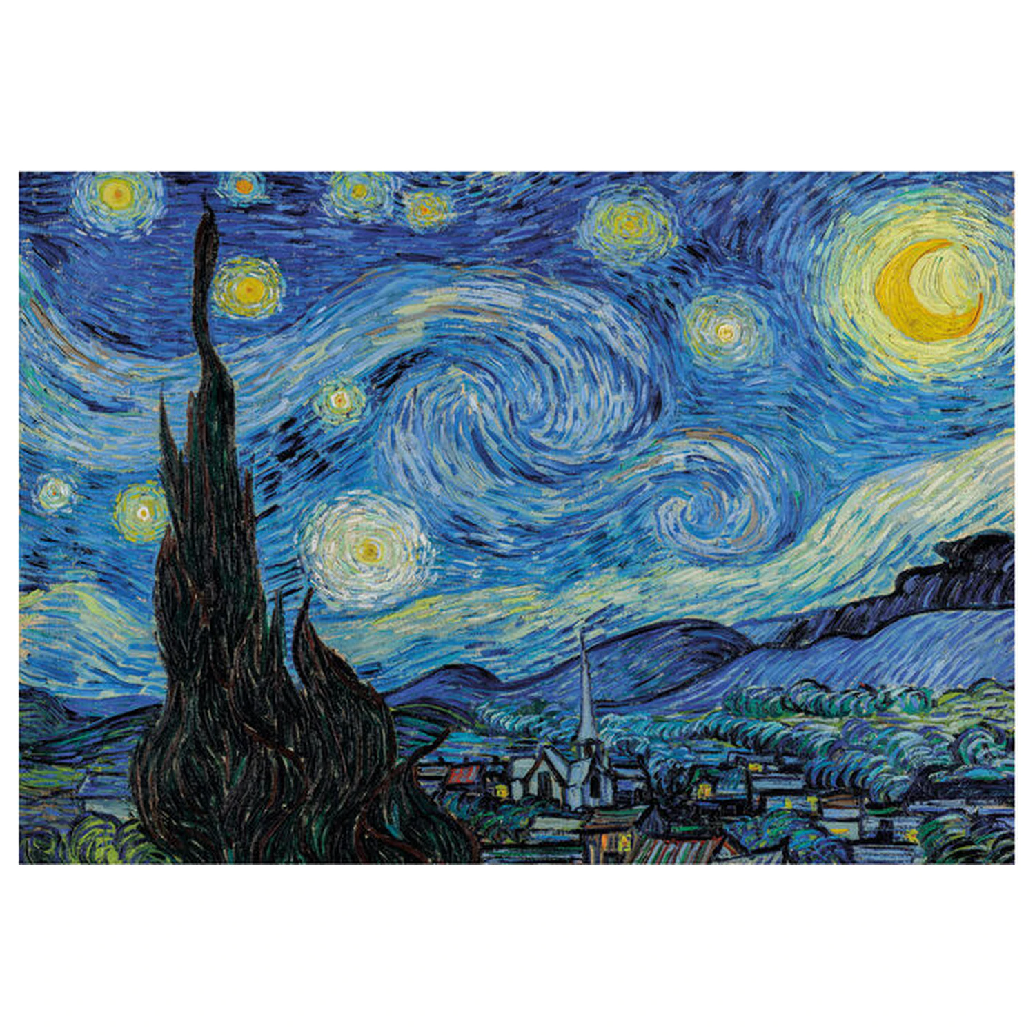 The Starry Night puzzle 500 ks produktová fotografia
