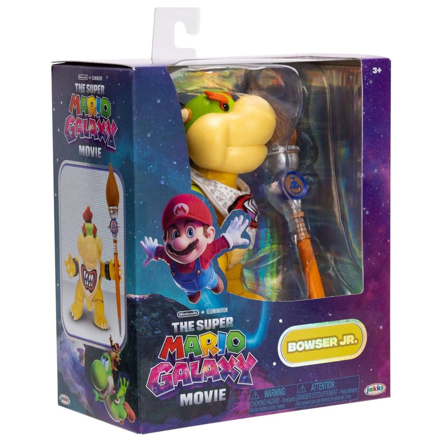 The Super Mario Galaxy Movie Action Figure Bowser Jr. 13 cm produktová fotografia