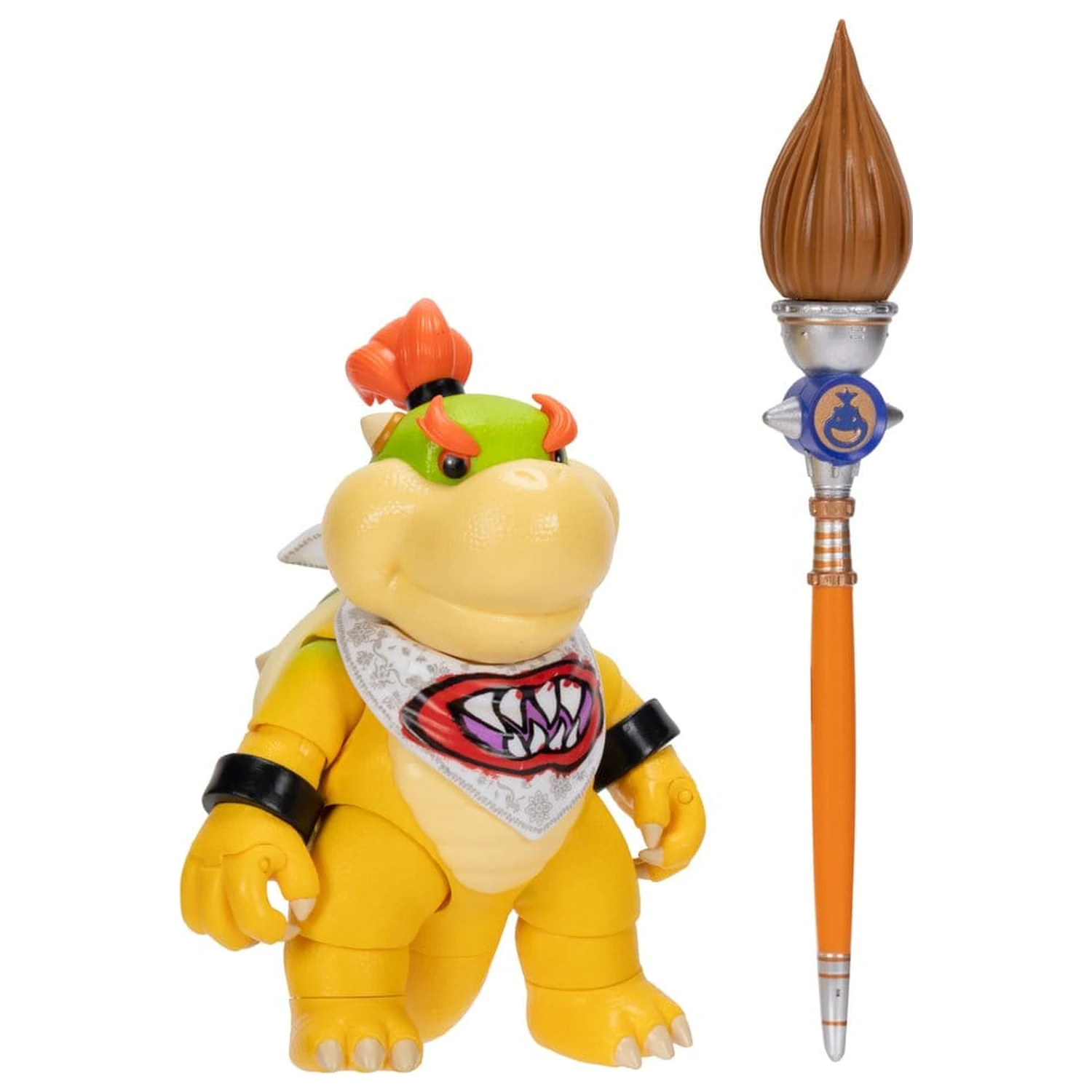 The Super Mario Galaxy Movie Action Figure Bowser Jr. 13 cm produktová fotografia