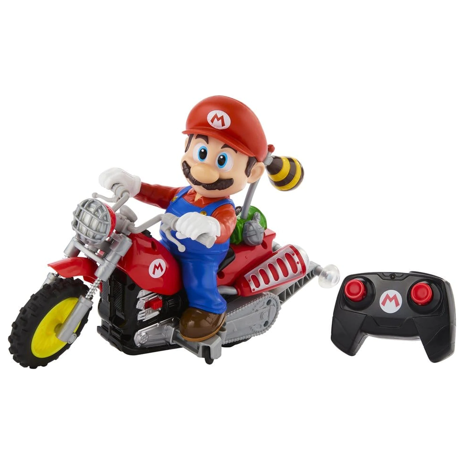 The Super Mario Galaxy Movie Hot Wheels RC Vozidlo Mario Wheelie Motocross produktová fotografia