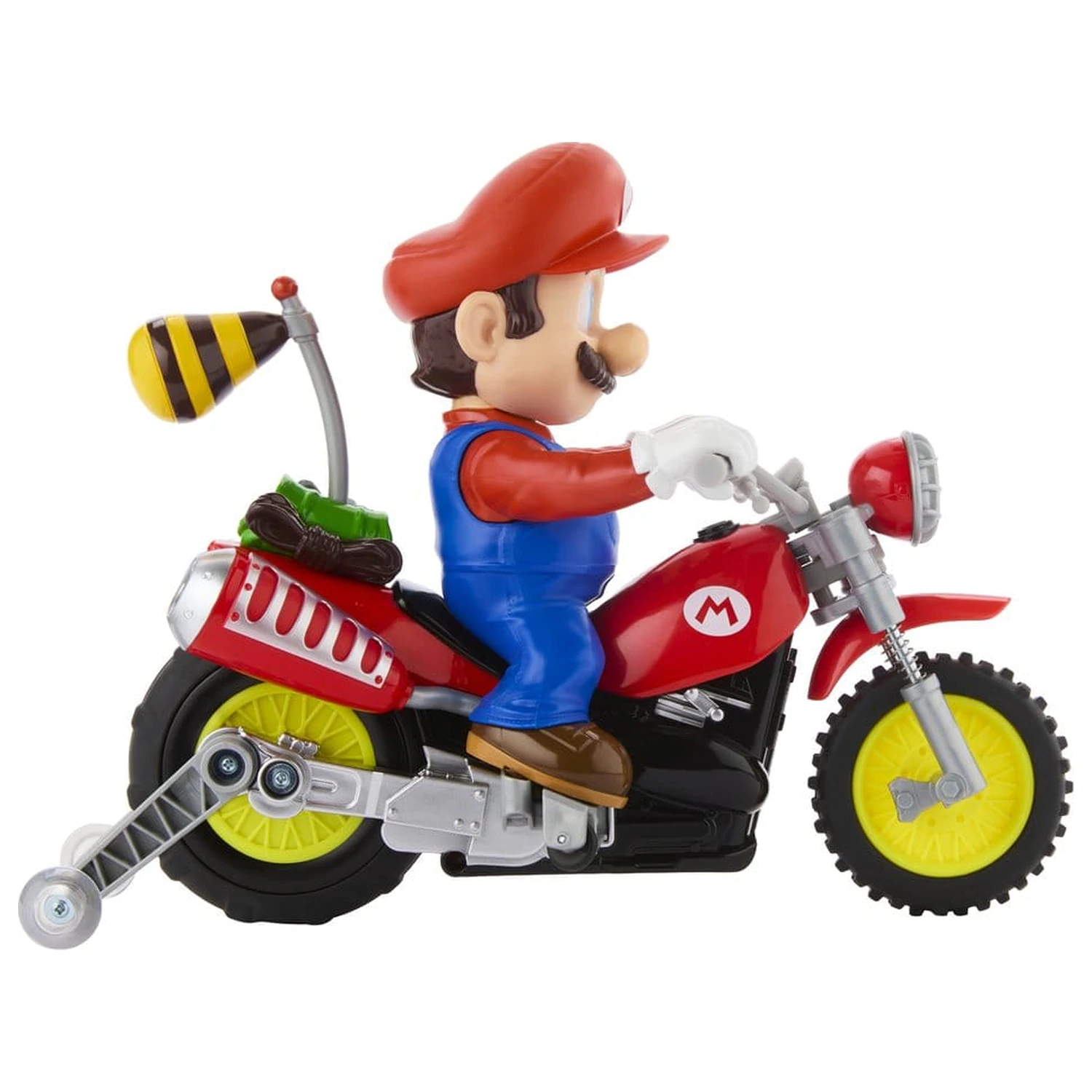 The Super Mario Galaxy Movie Hot Wheels RC Vozidlo Mario Wheelie Motocross produktová fotografia
