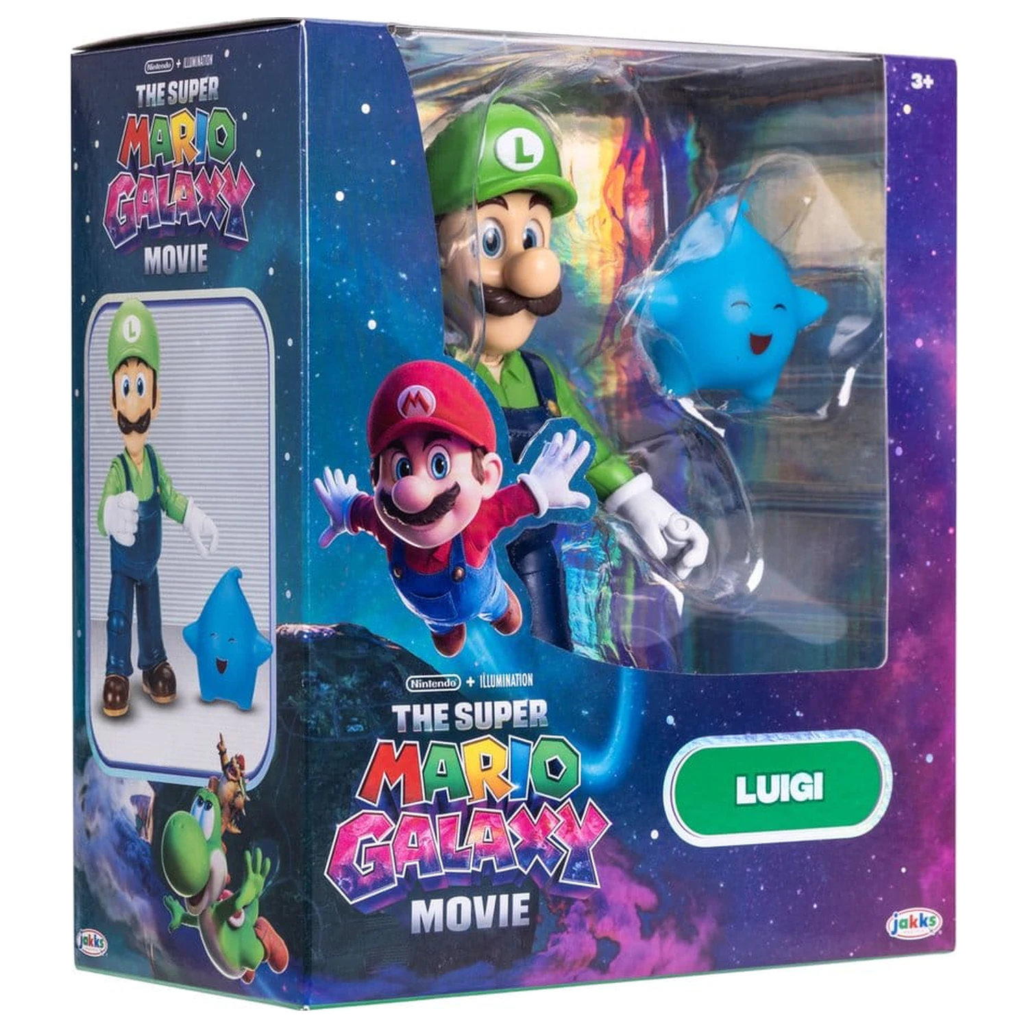 The Super Mario Galaxy Movie akčná figúrka Luigi 13 cm produktová fotografia