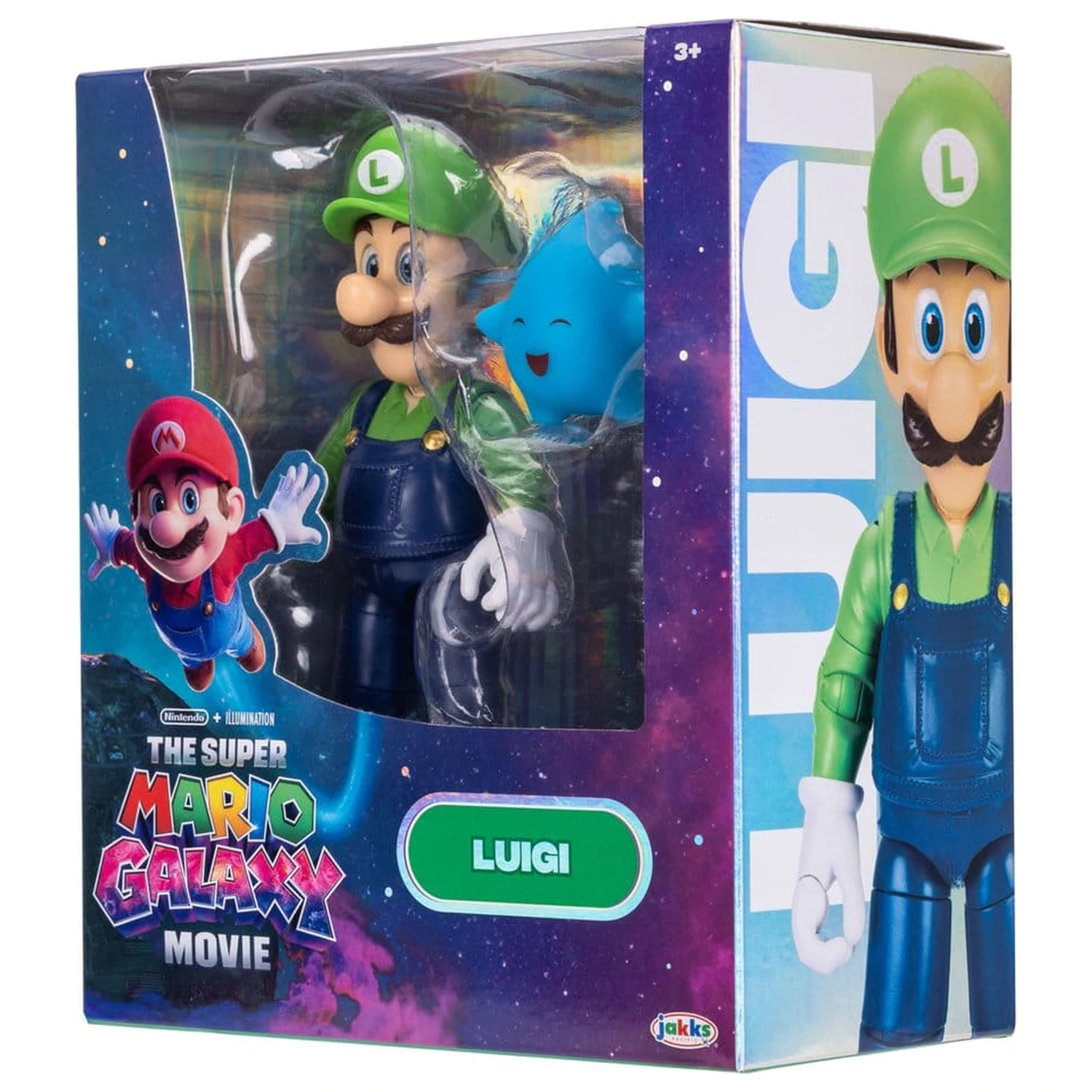 The Super Mario Galaxy Movie akčná figúrka Luigi 13 cm produktová fotografia
