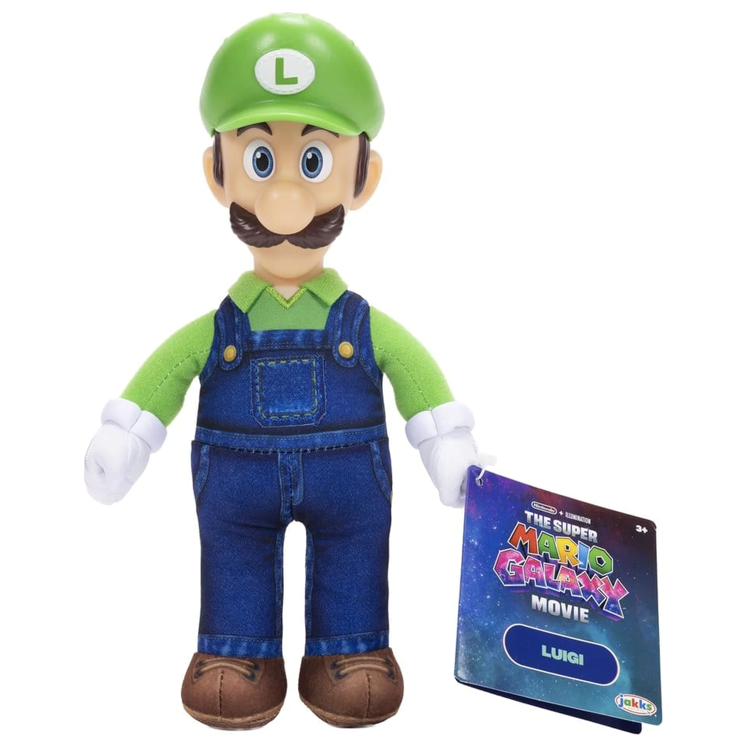 The Super Mario Galaxy Movie Plyšová figúrka Luigi 23 cm produktová fotografia