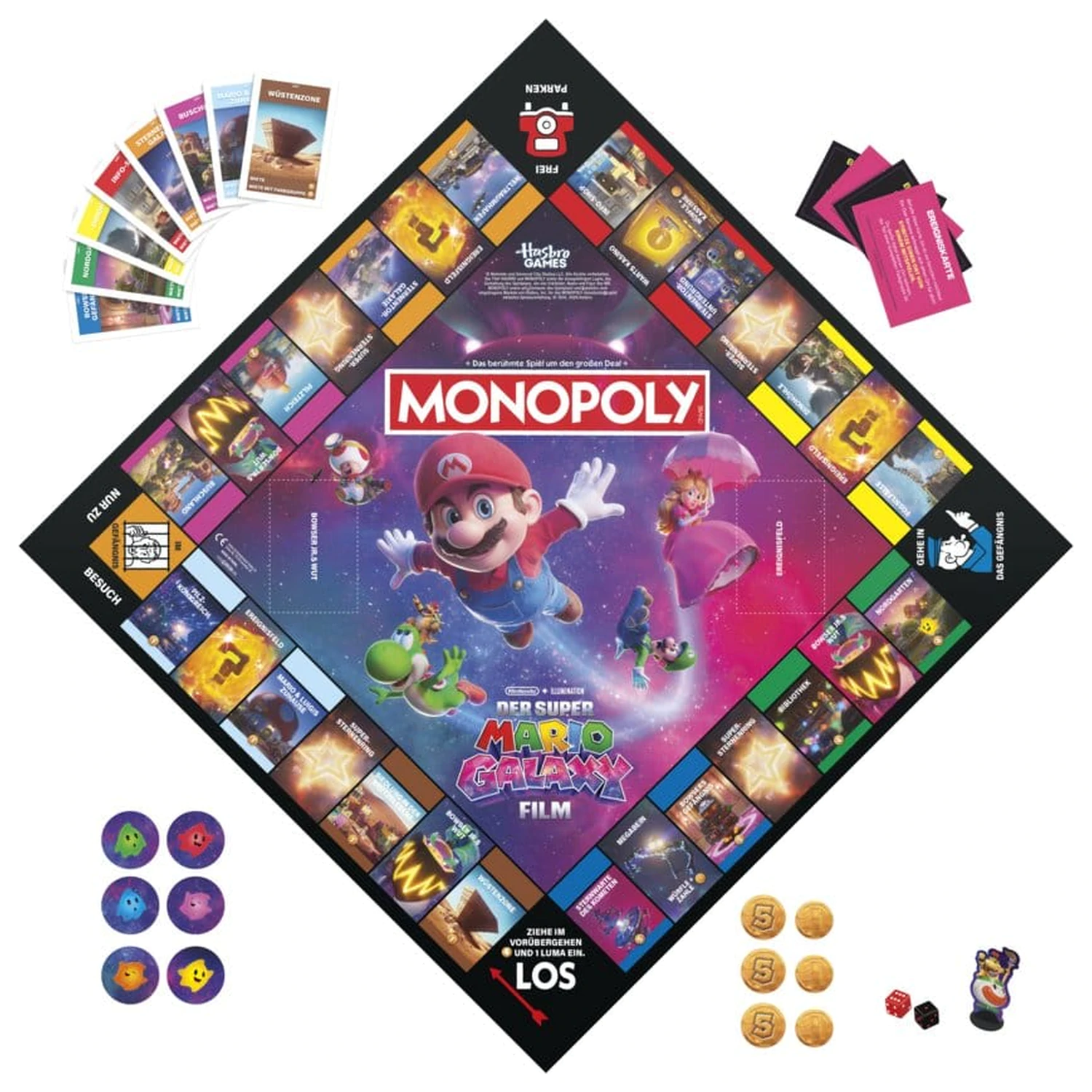 Stolová hra Monopoly The Super Mario Galaxy Movie *nemecká verzia* produktová fotografia