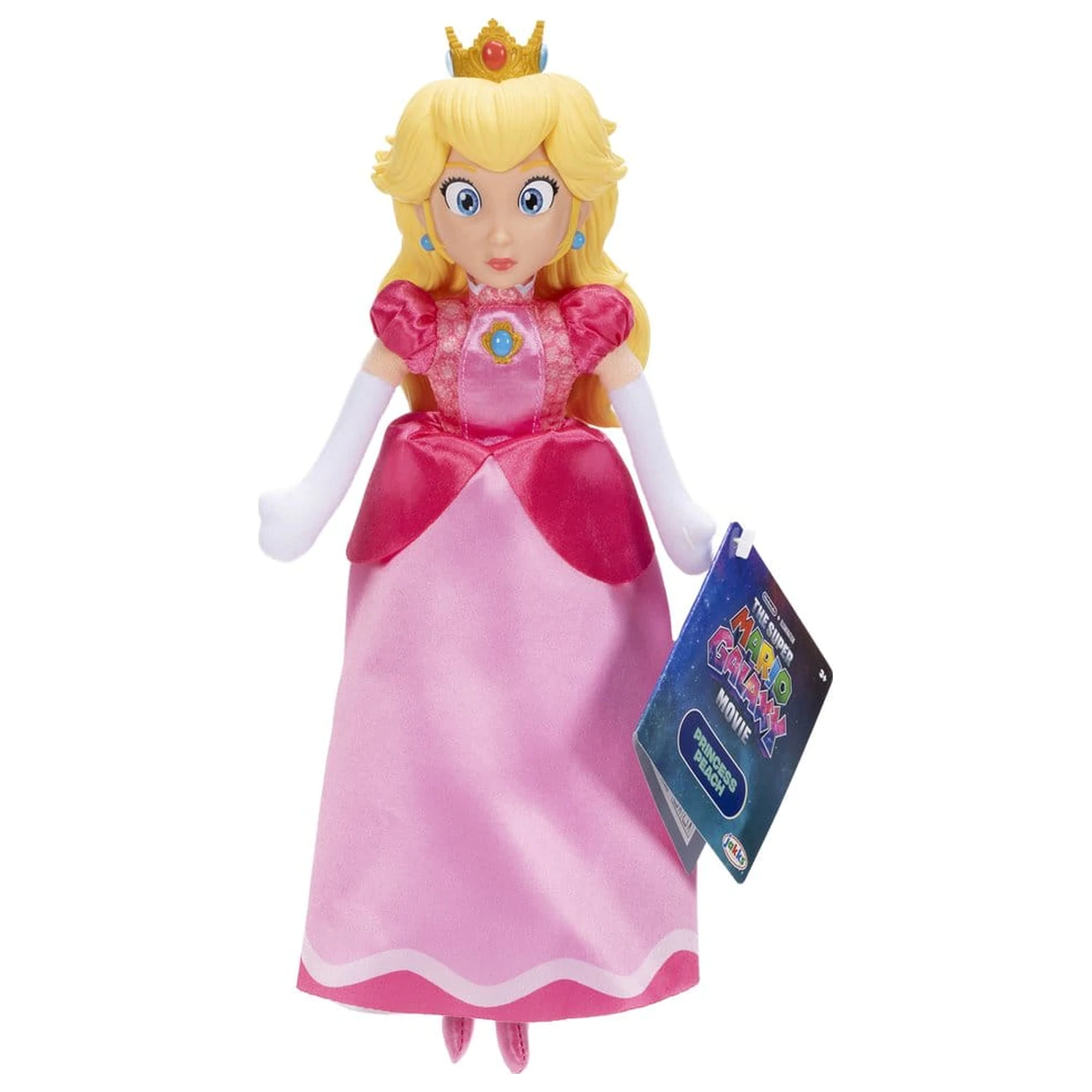 The Super Mario Galaxy Movie plyšová figúrka Princess Peach 25 cm produktová fotografia