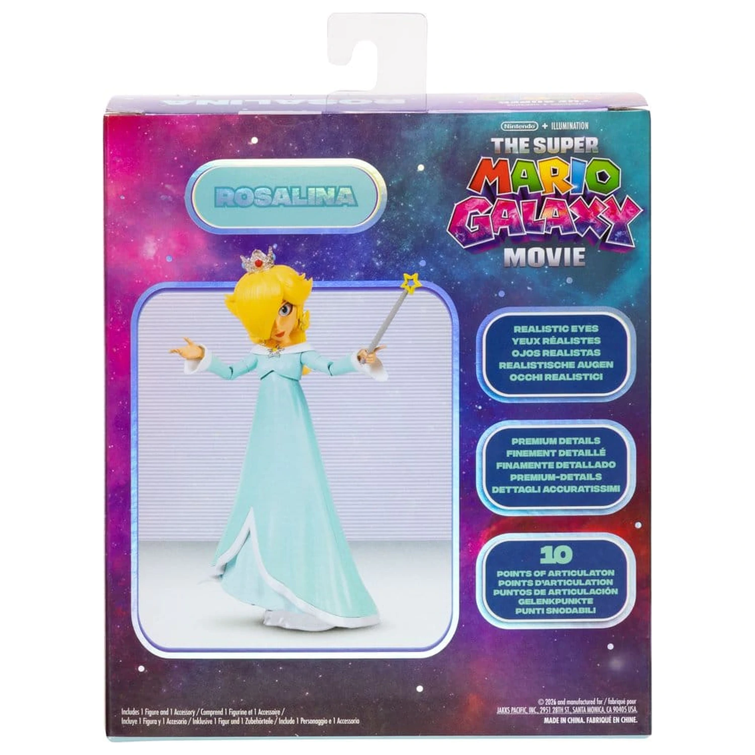 The Super Mario Galaxy Movie Action Figure Rosalina 13 cm produktová fotografia