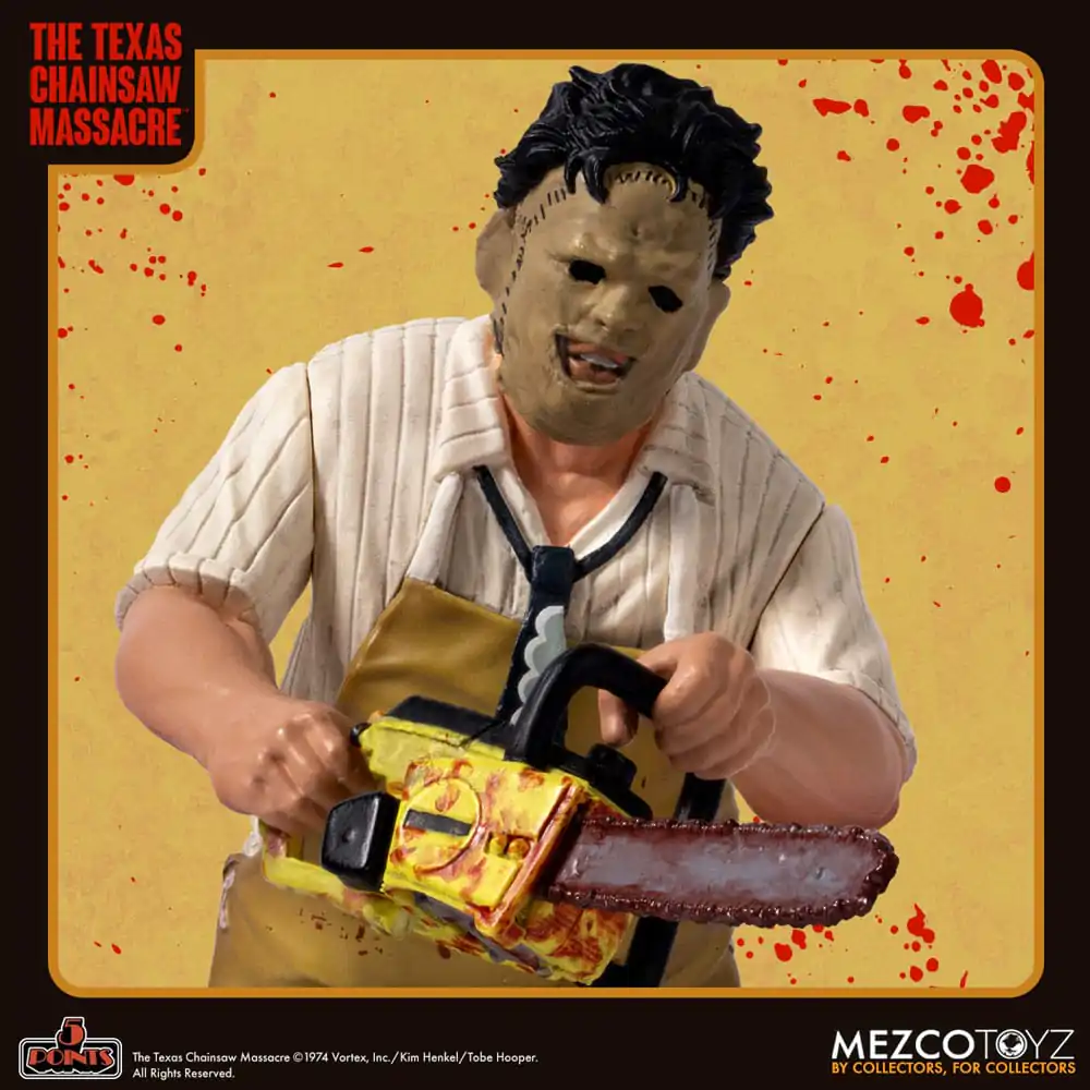 The Texas Chain Saw Massacre (1974) 5 Points Akčná figúrka Leatherface 10 cm produktová fotografia