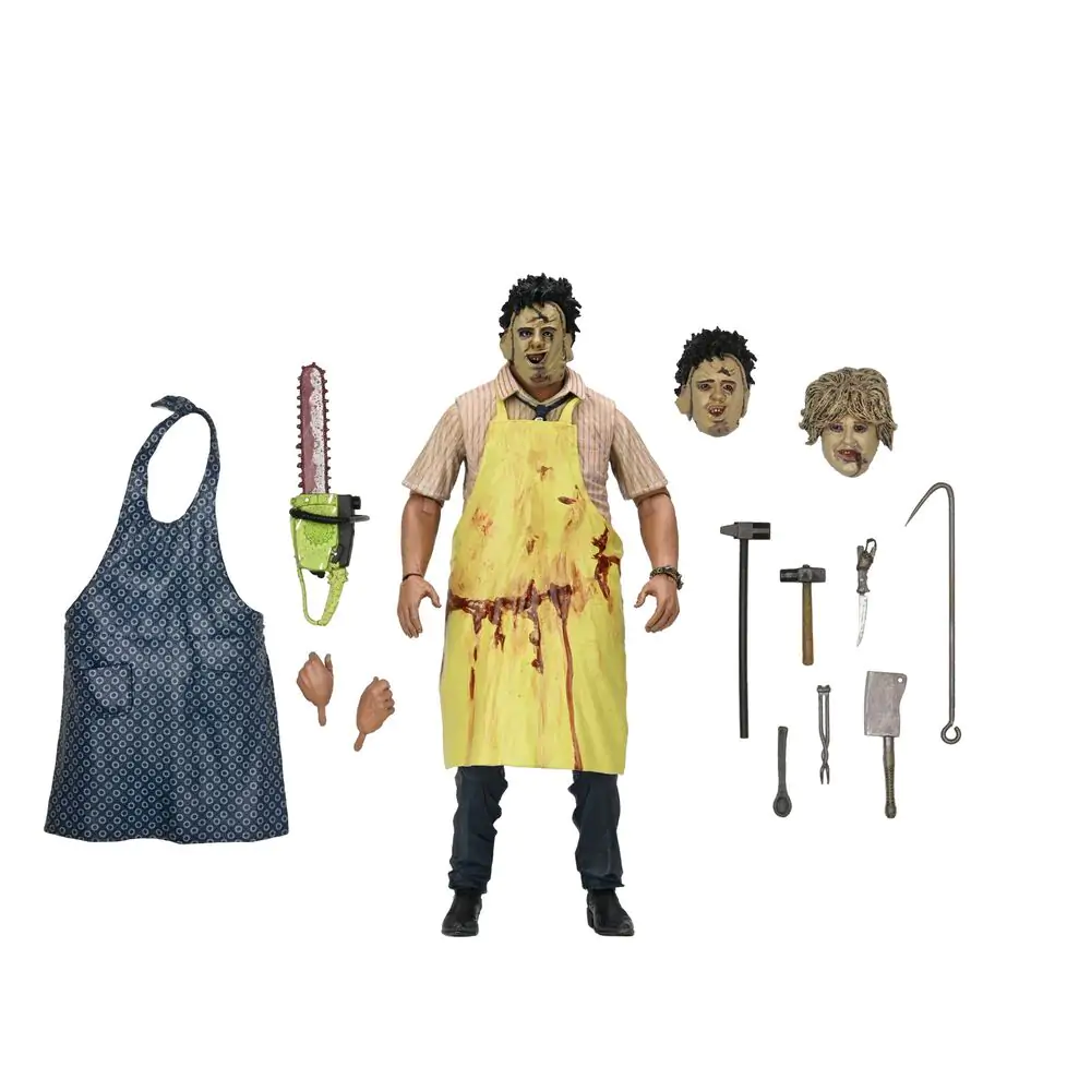 The Texas Chainsaw Massacre 50th Anniversary Leatherface figúrka 18cm produktová fotografia