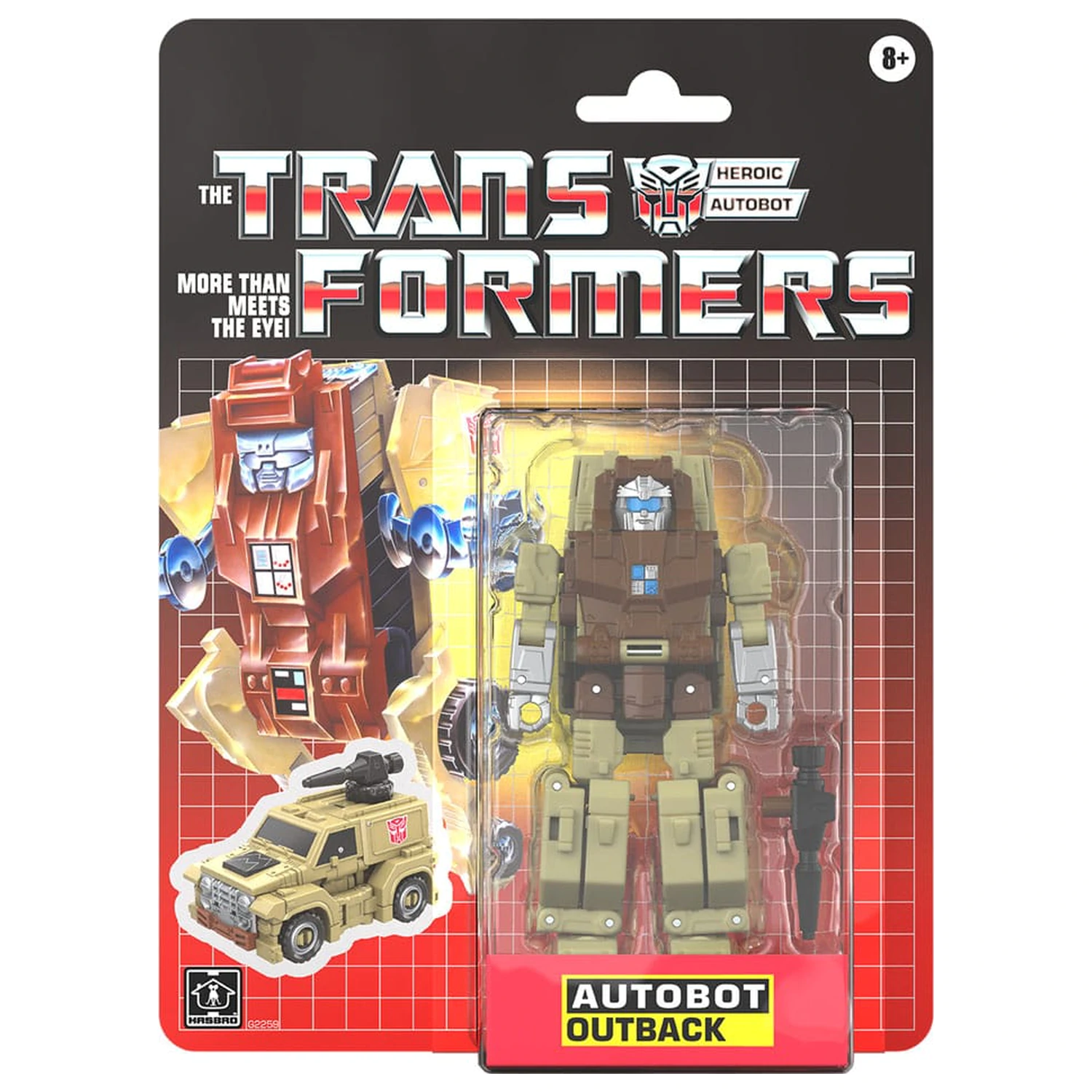 The Transformers Retro G1 Akčná figúrka Autobot Outback 13 cm produktová fotografia