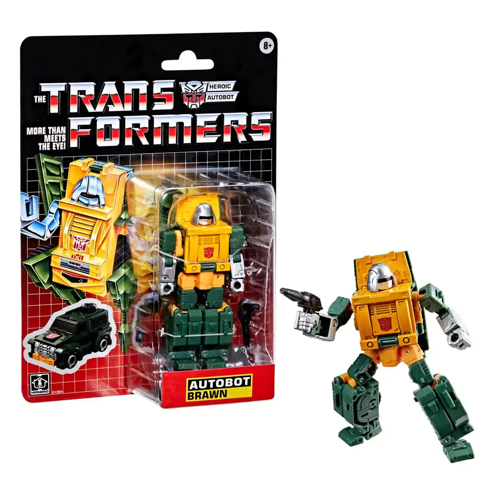 The Transformers Retro G1 akčná figúrka Autobot Brawn 13 cm produktová fotografia
