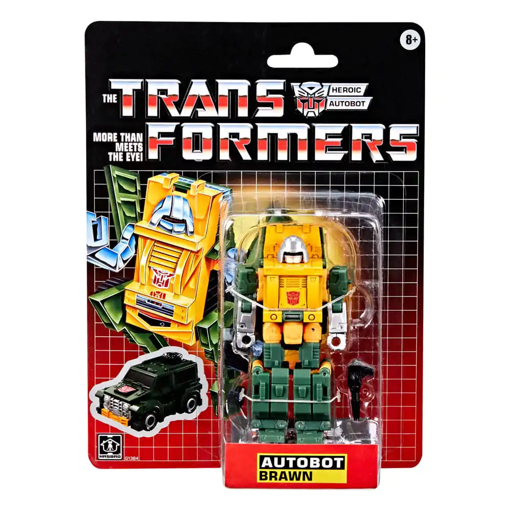 The Transformers Retro G1 akčná figúrka Autobot Brawn 13 cm produktová fotografia