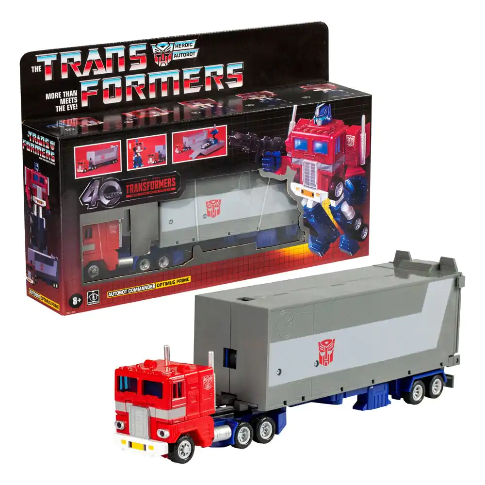 The Transformers Retro G1 Akčná figúrka Autobot Commander Optimus Prime 16 cm produktová fotografia