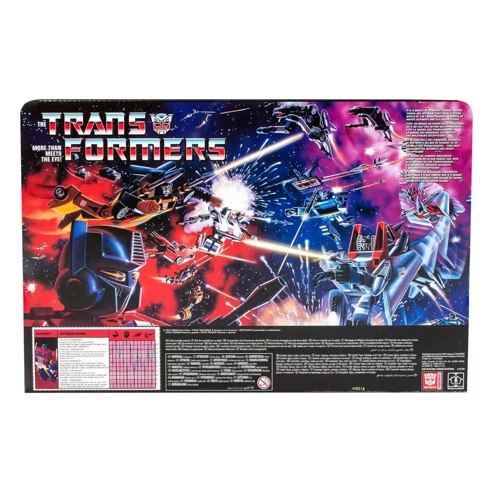 The Transformers Retro G1 Akčná figúrka Autobot Commander Optimus Prime 16 cm produktová fotografia