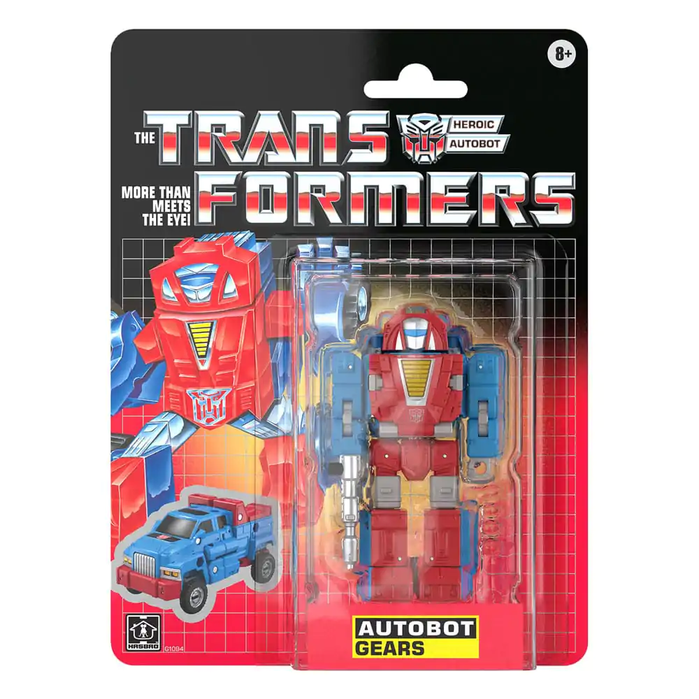 The Transformers Retro G1 Akčná figúrka Autobot Gears 12 cm termékfotó