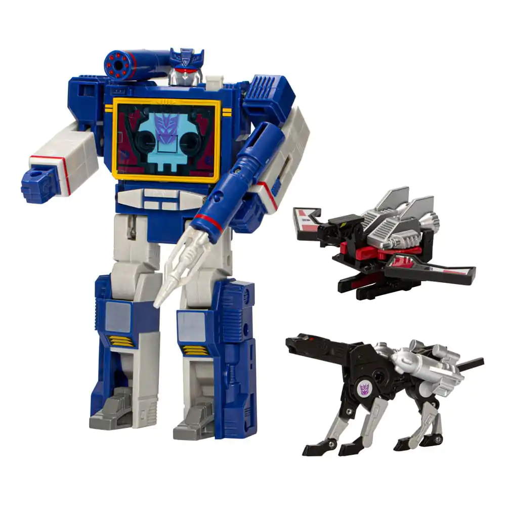 The Transformers Retro G1 Akčná figúrka Decepticon Communicator Soundwave with Laserbeak & Ravage 18 cm termékfotó