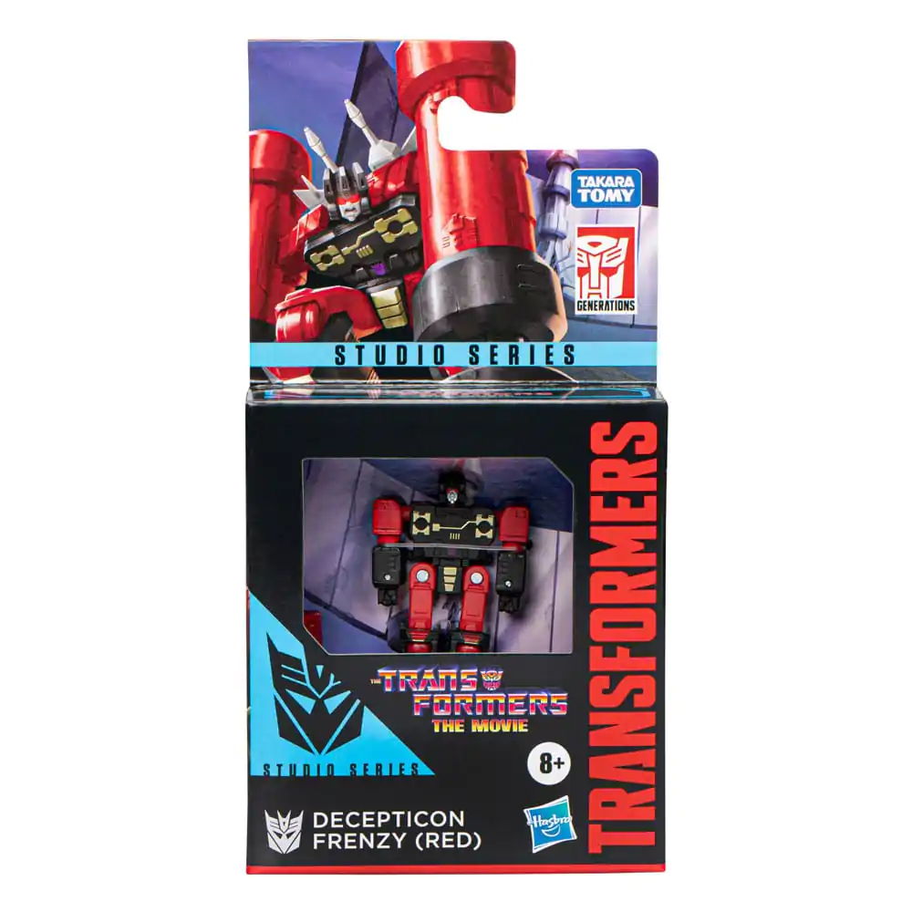 The Transformers: The Movie Generations Studio Series Core Class akčná figúrka Decpticon Frenzy (Red) 9 cm produktová fotografia