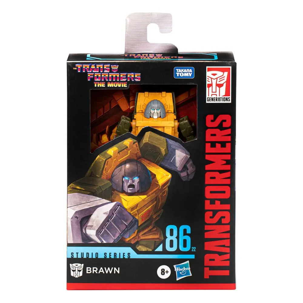 The Transformers: The Movie Generations Studio Series Deluxe Class akčná figúrka 86-22 Brawn 11 cm produktová fotografia
