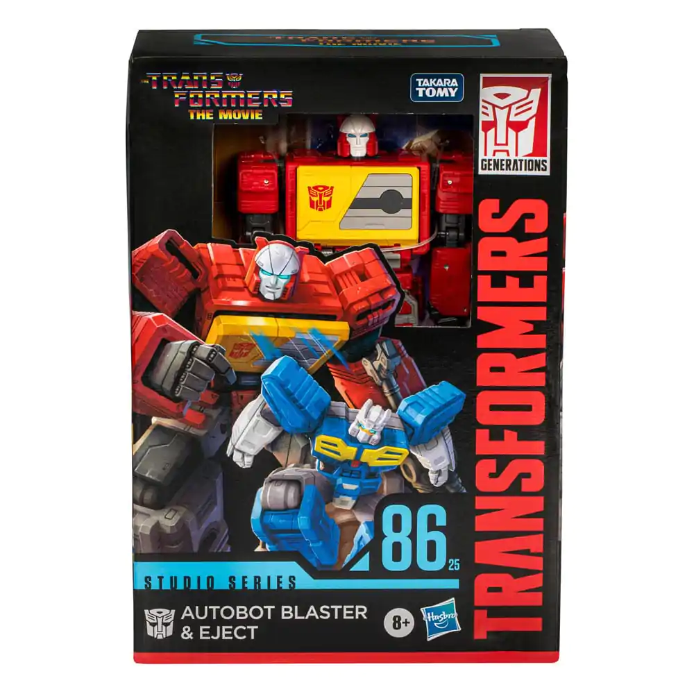 The Transformers: The Movie Generations Studio Series Voyager Class Action Figurka Autobot Blaster &amp; Eject 16 cm termékfotó