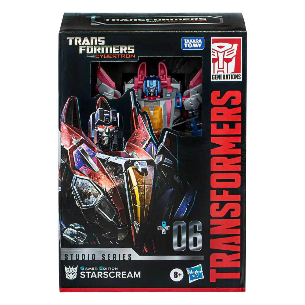 The Transformers: The Movie Generations Studio Series Voyager Class Akčná figúrka Gamer Edition 06 Starscream 16 cm produktová fotografia