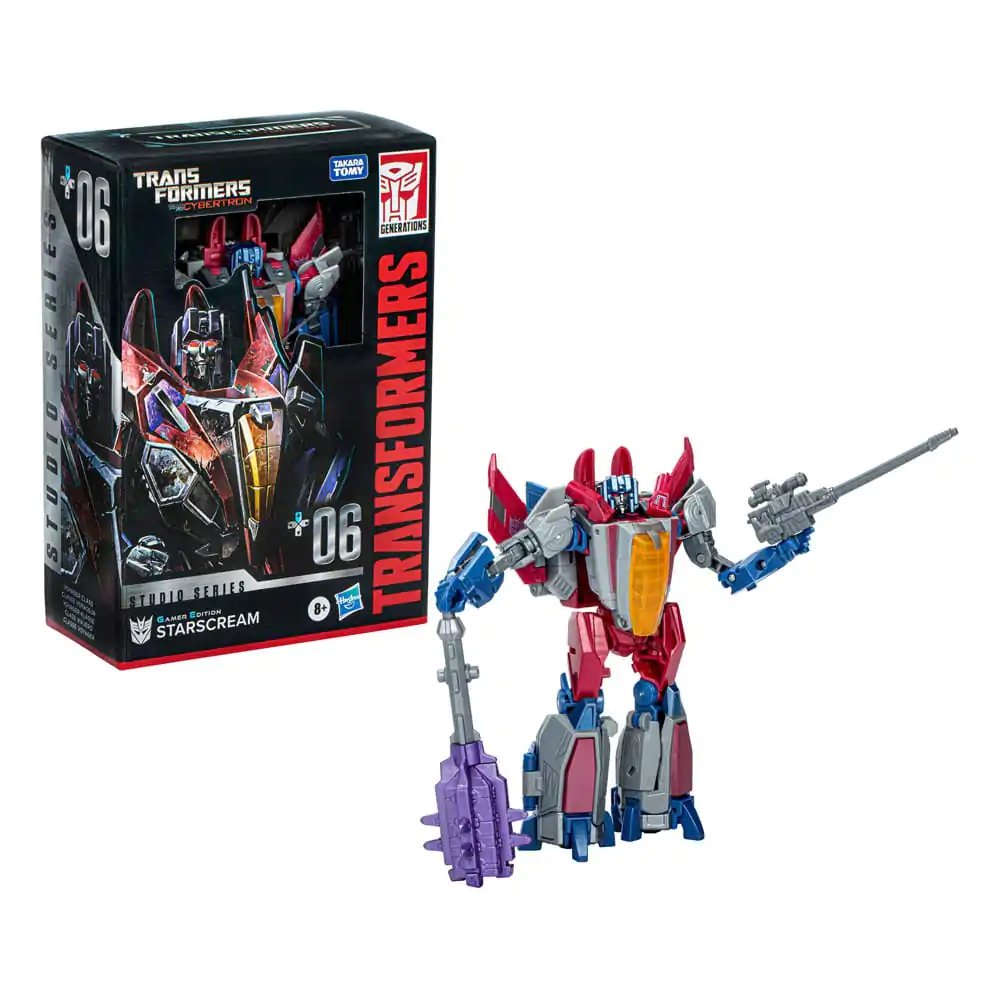 The Transformers: The Movie Generations Studio Series Voyager Class Akčná figúrka Gamer Edition 06 Starscream 16 cm produktová fotografia