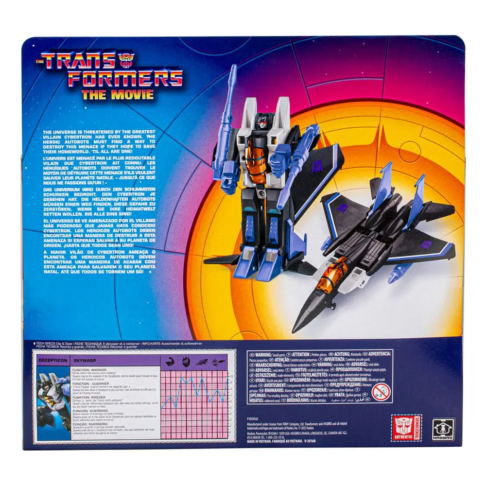 The Transformers: The Movie Retro Akčná figúrka Skywarp 14 cm produktová fotografia