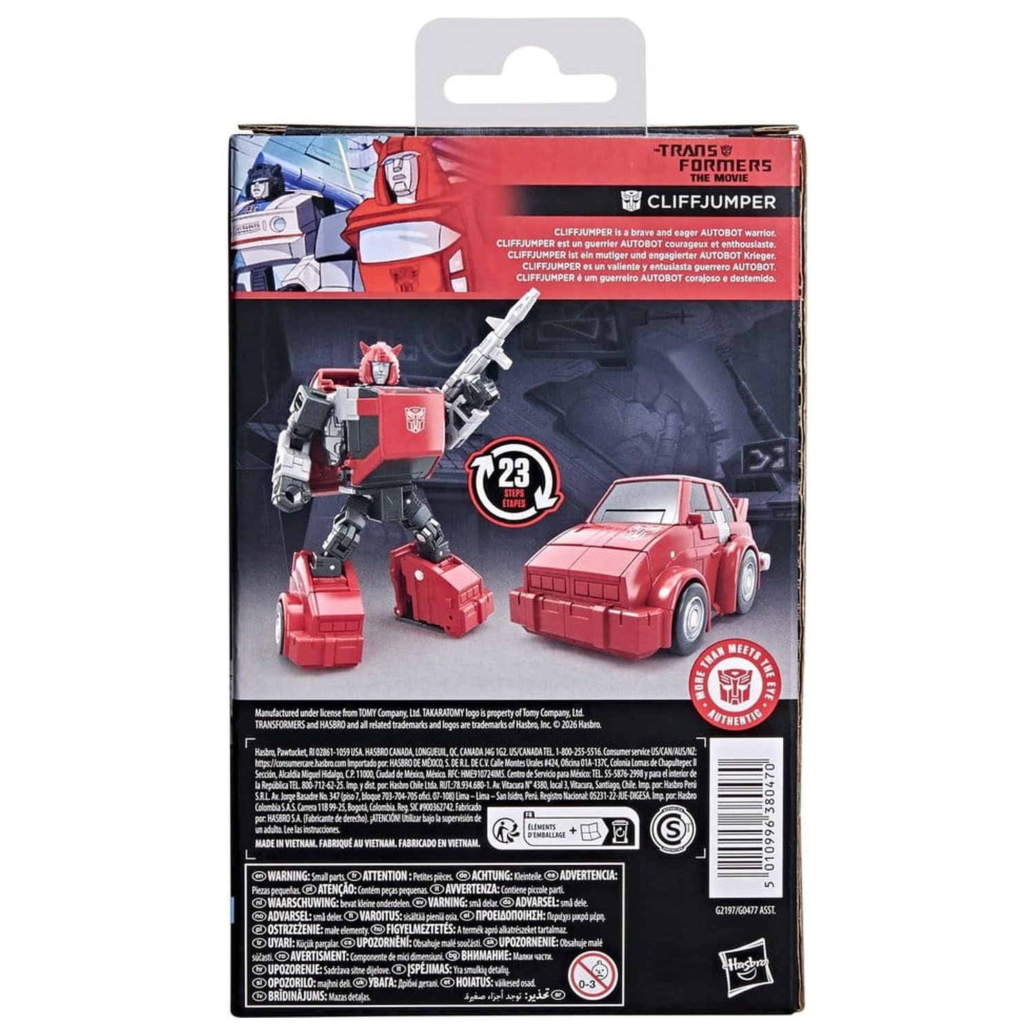 The Transformers: The Movie Studio Series Deluxe Class Akčná figúrka Cliffjumper 10 cm produktová fotografia