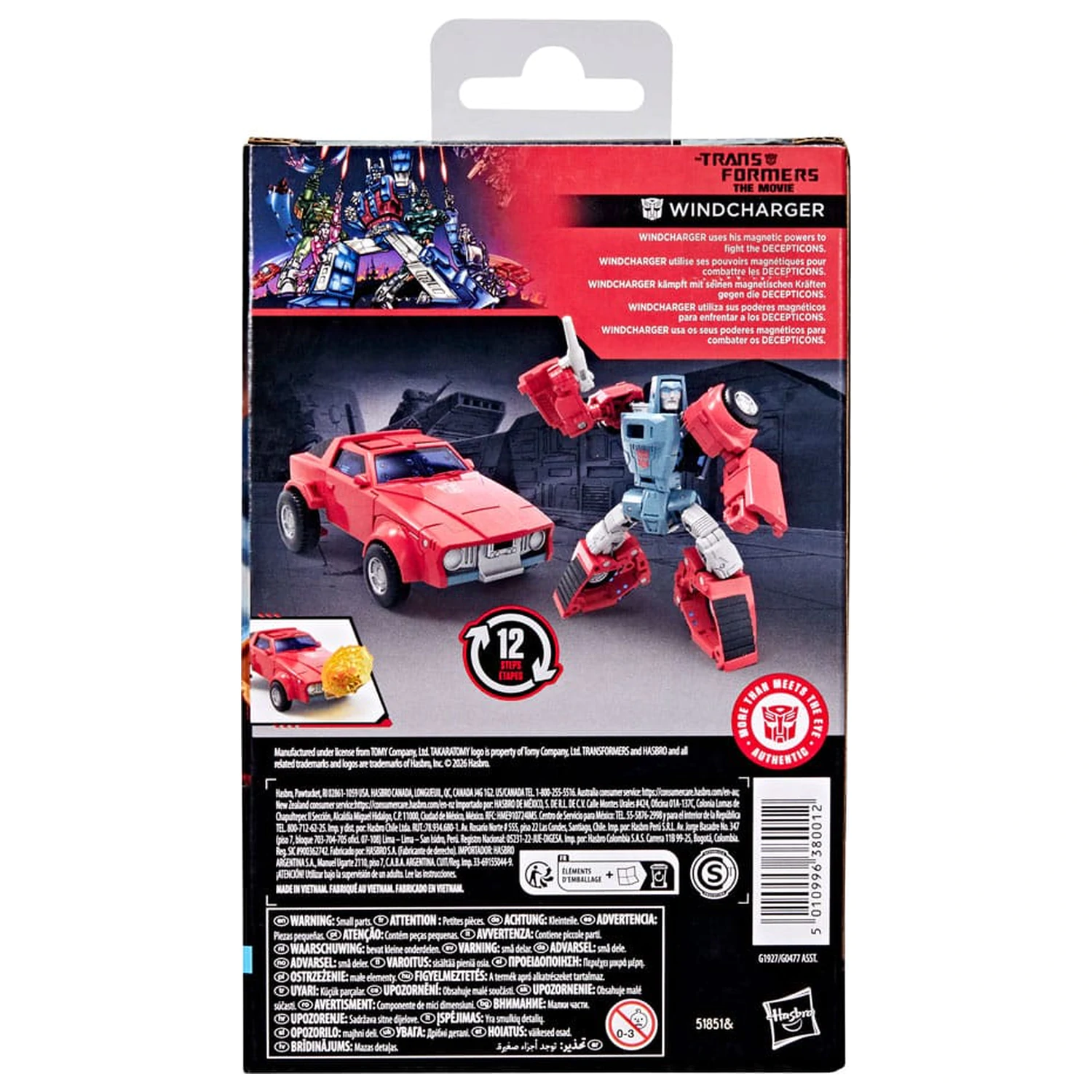 The Transformers: The Movie Studio Series Deluxe Class akčná figúrka Windcharger 11 cm produktová fotografia