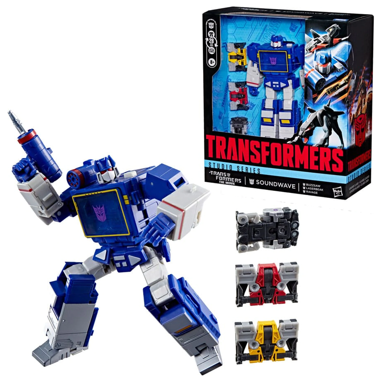 The Transformers: The Movie Studio Series Leader Class Akčná figúrka Soundwave 22 cm produktová fotografia
