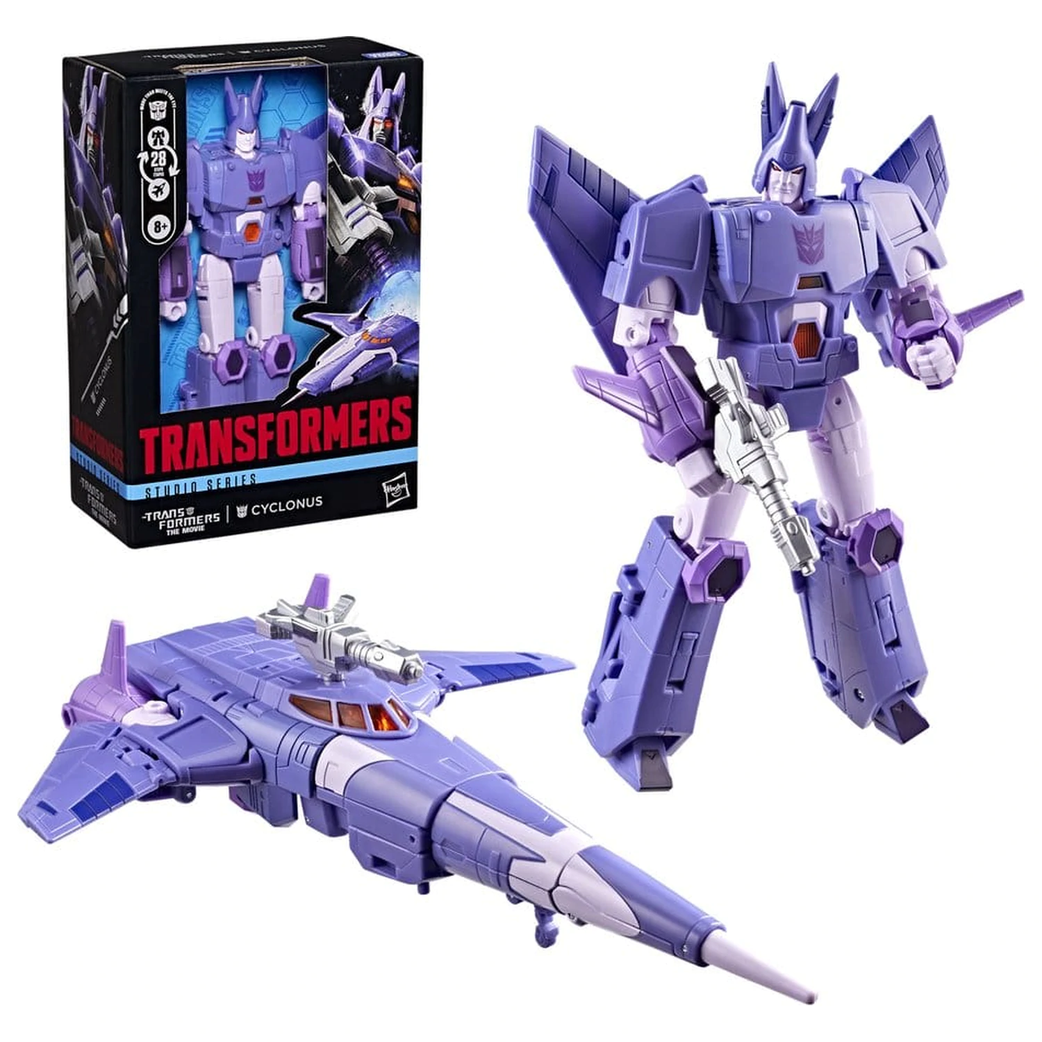 The Transformers: The Movie Studio Series Voyager Class akčná figúrka Cyclonus 20 cm produktová fotografia