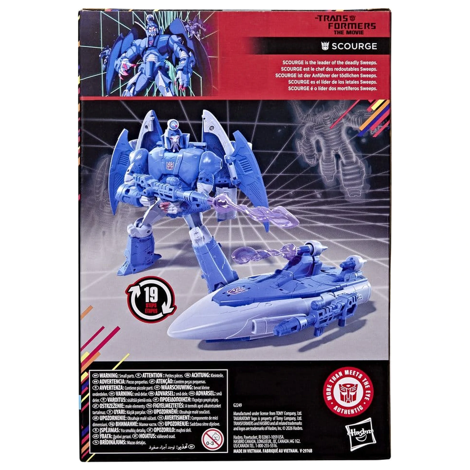 The Transformers: The Movie Studio Series Voyager Class akčná figúrka MTMTE Collection: Scourge 17 cm produktová fotografia