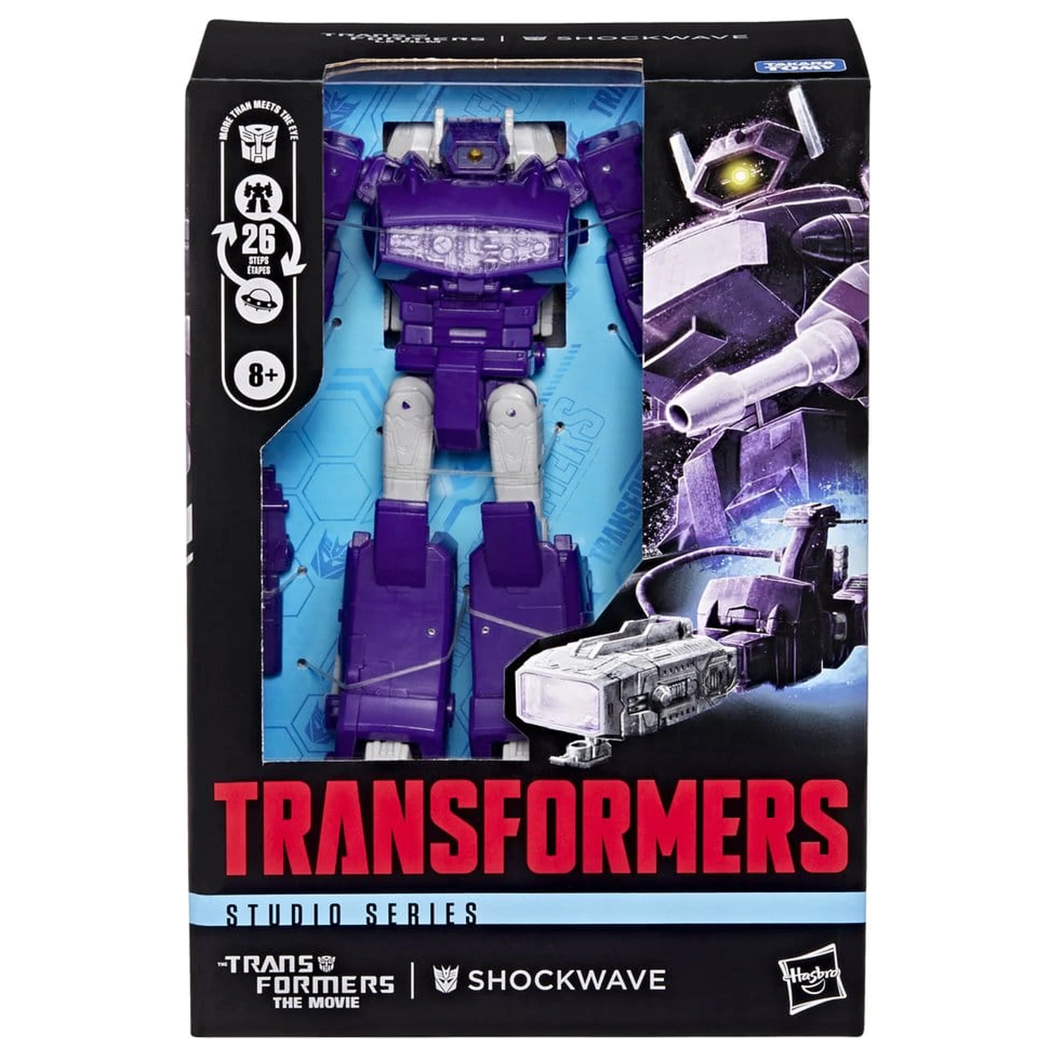 The Transformers: The Movie Studio Series Voyager Class Action Figure Shockwave 17 cm produktová fotografia
