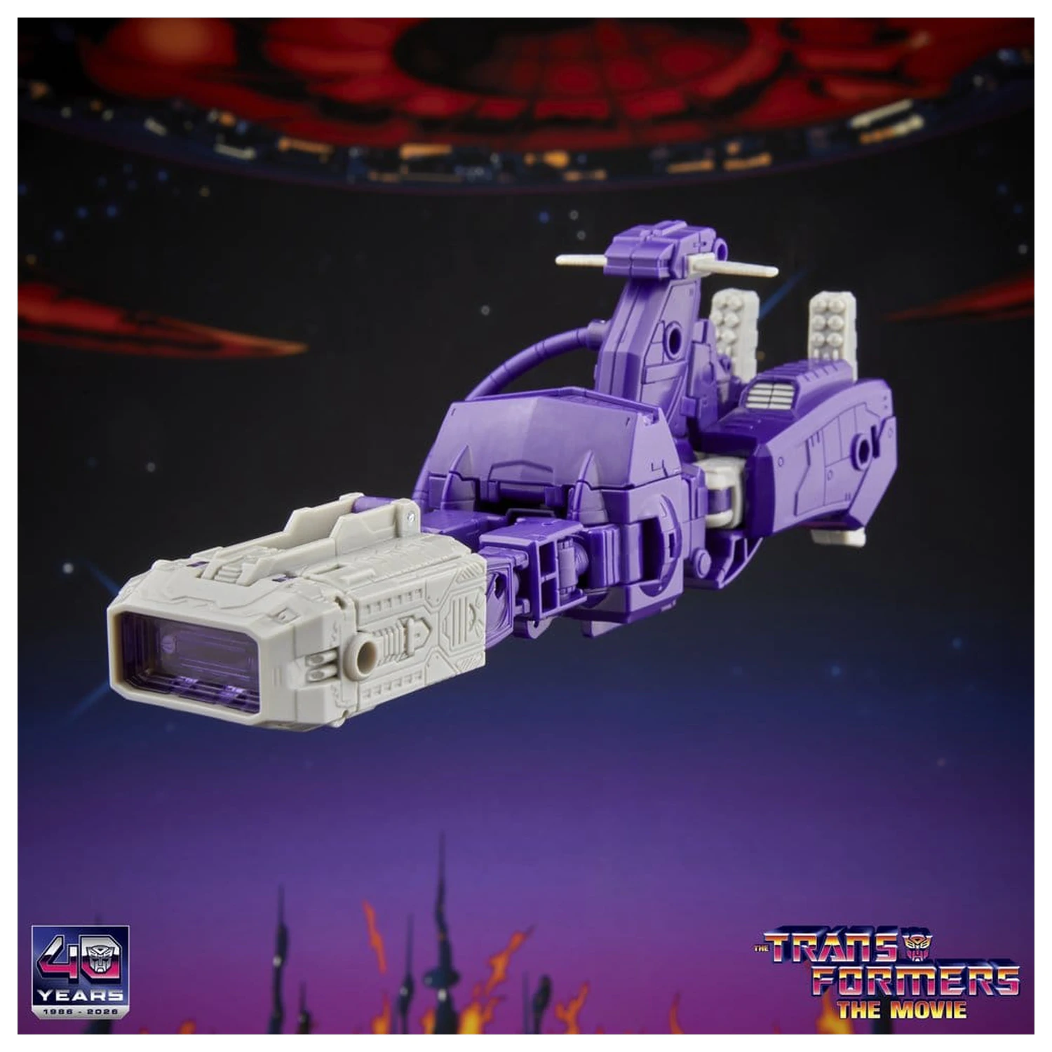 The Transformers: The Movie Studio Series Voyager Class Action Figure Shockwave 17 cm produktová fotografia