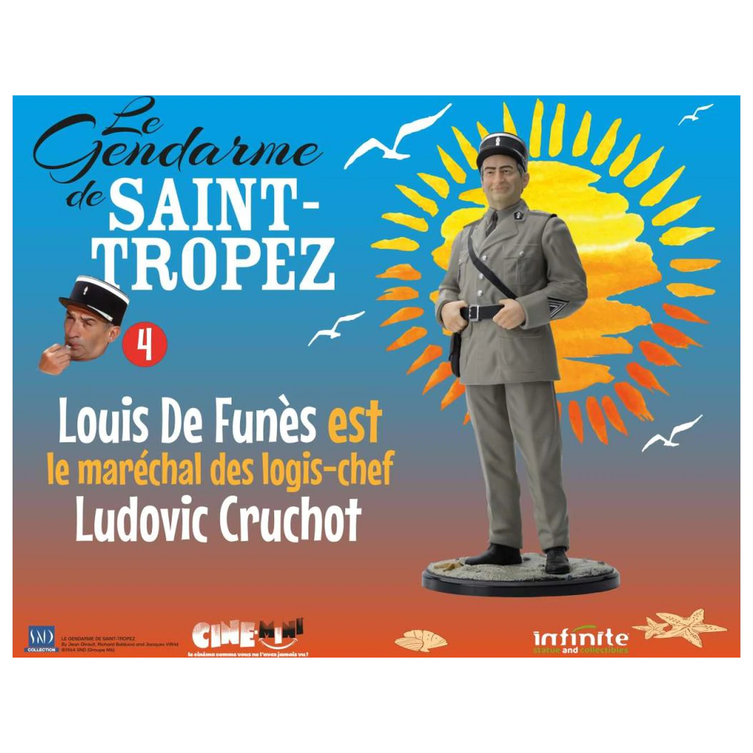 The Troops of St. Tropez Ludovic Cruchot figúrka 16 cm produktová fotografia